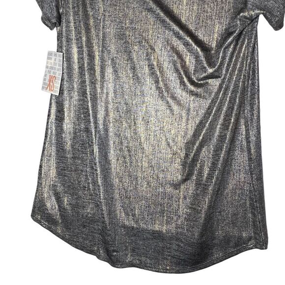 LULAROE Elegant Classic Tee XS Shimmer Tshirt - Picture 10 of 10